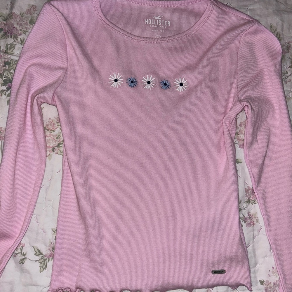 pink Hollister long sleeve